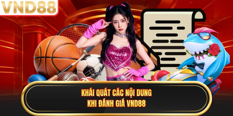 Khái quát các nội dung khi đánh giá VND88