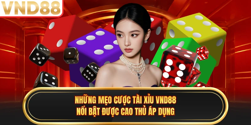 Những mẹo cược tài xỉu VND88 nổi bật được cao thủ áp dụng 