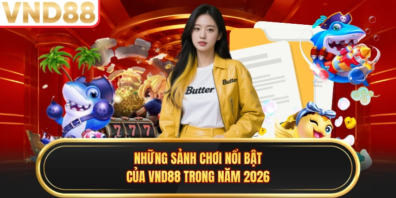 Những sảnh chơi nổi bật của VND88 trong năm 2026 