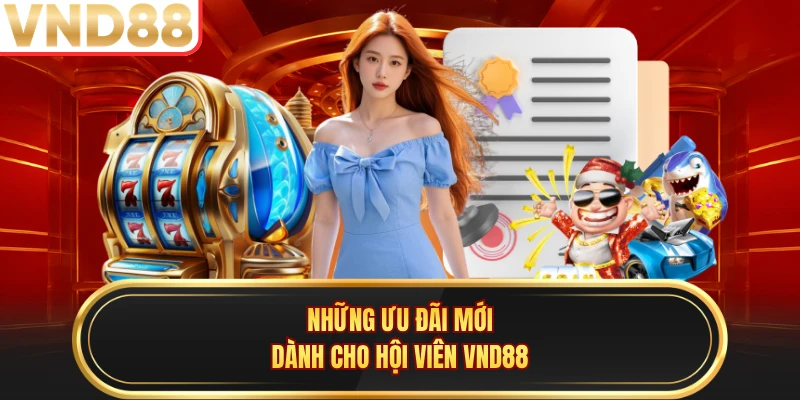 Những ưu đãi mới dành cho hội viên VND88