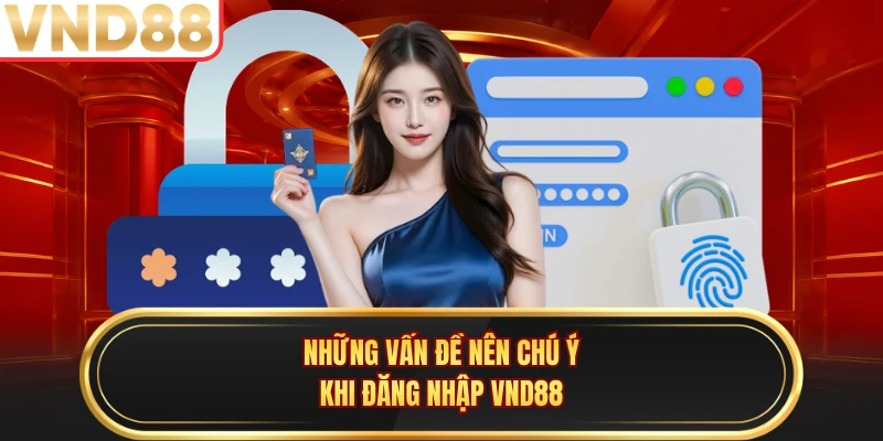 Những vấn đề nên chú ý khi đăng nhập VND88