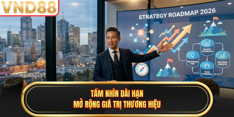 Tầm nhìn dài hạn mở rộng giá trị thương hiệu